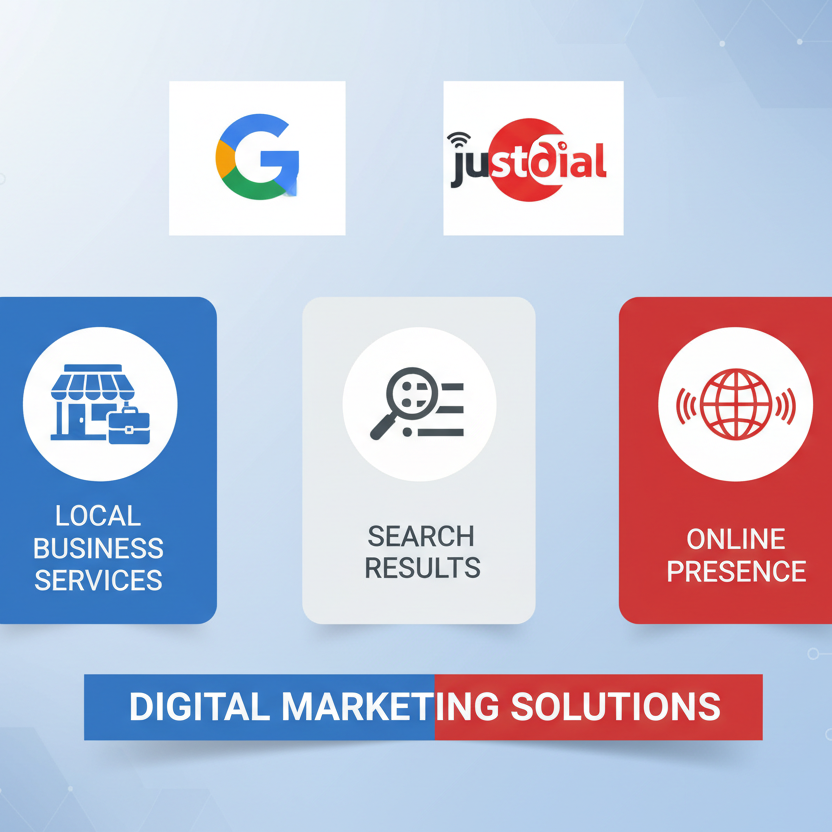 Google+Justdial Listing